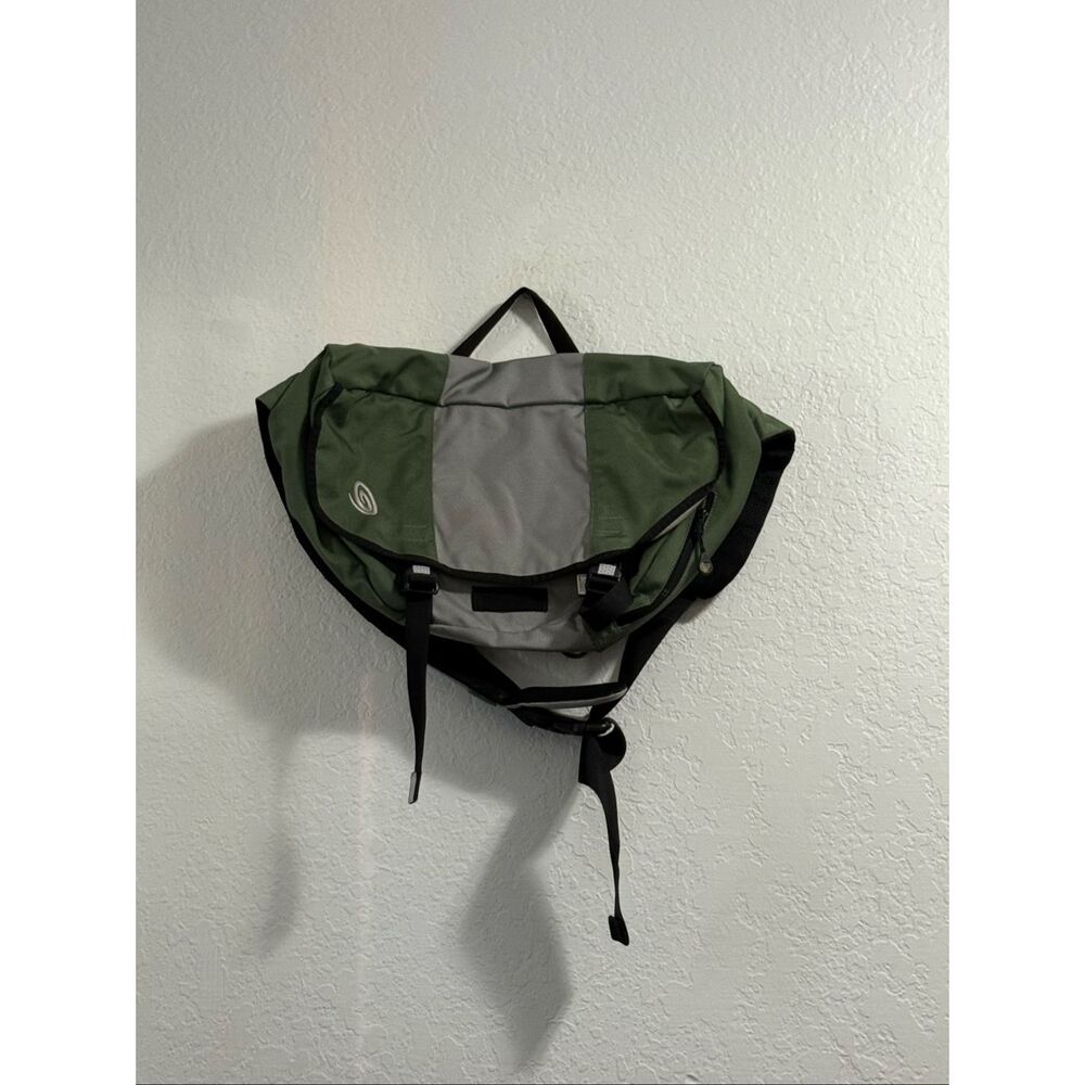 Timbuk2 Kryptic Shoulder‎ Cross Body Padded Messenger Bag Daypack Backpack Green